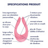 Satisfyer Stimulateur Partner MULTIFUN - Rose